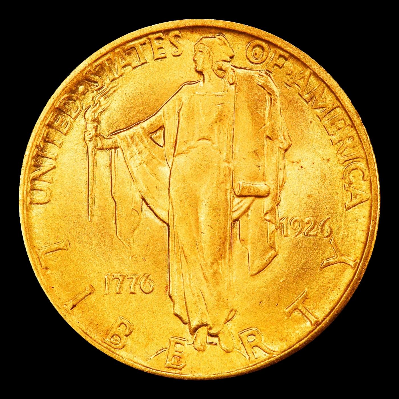 1926 Sesqui Gold Commem TOP POP! $2 1/2 ms67 SEGS