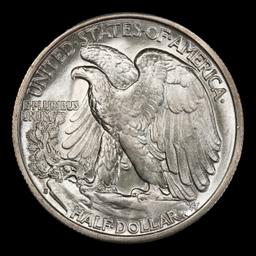 1940-s Walking Liberty Half Dollar Near Top Pop 50c ms67 SEGS