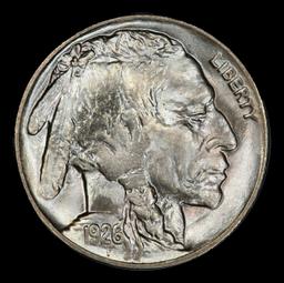1926-p Buffalo Nickel Near Top Pop 5c ms67 SEGS