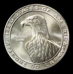 1983-d Olympics Modern Commem Dollar $1 ms70 SEGS
