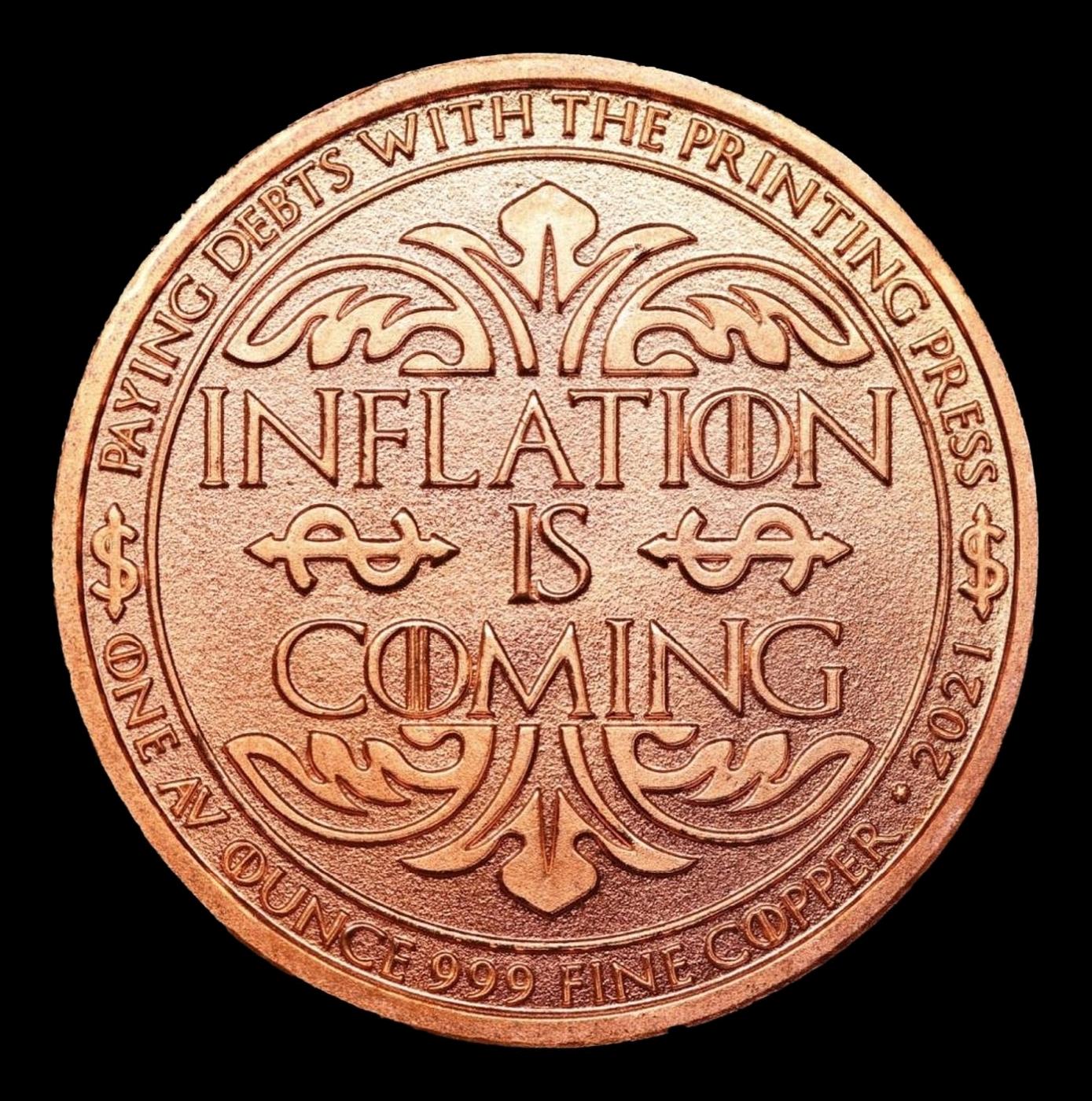 Unleash The Beast - 1oz .999 Fine Copper Round