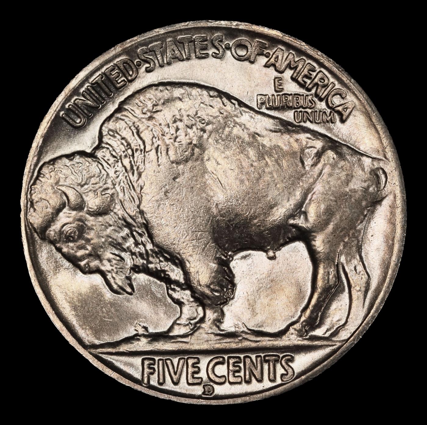 1934-d Buffalo Nickel 5c ms65+ SEGS