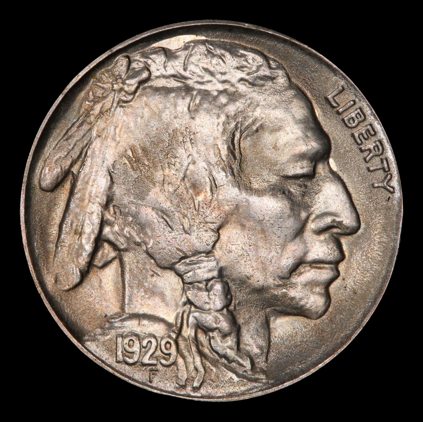 1929-s Buffalo Nickel 5c Grades ms65