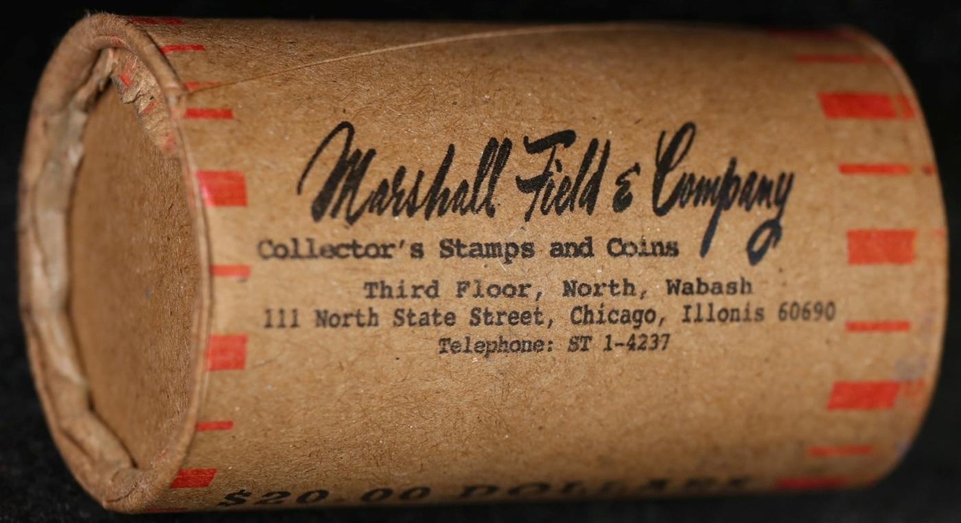 COS- Rare RED Level MARSHALL FIELDS Circ Morgan $1 Roll 20
