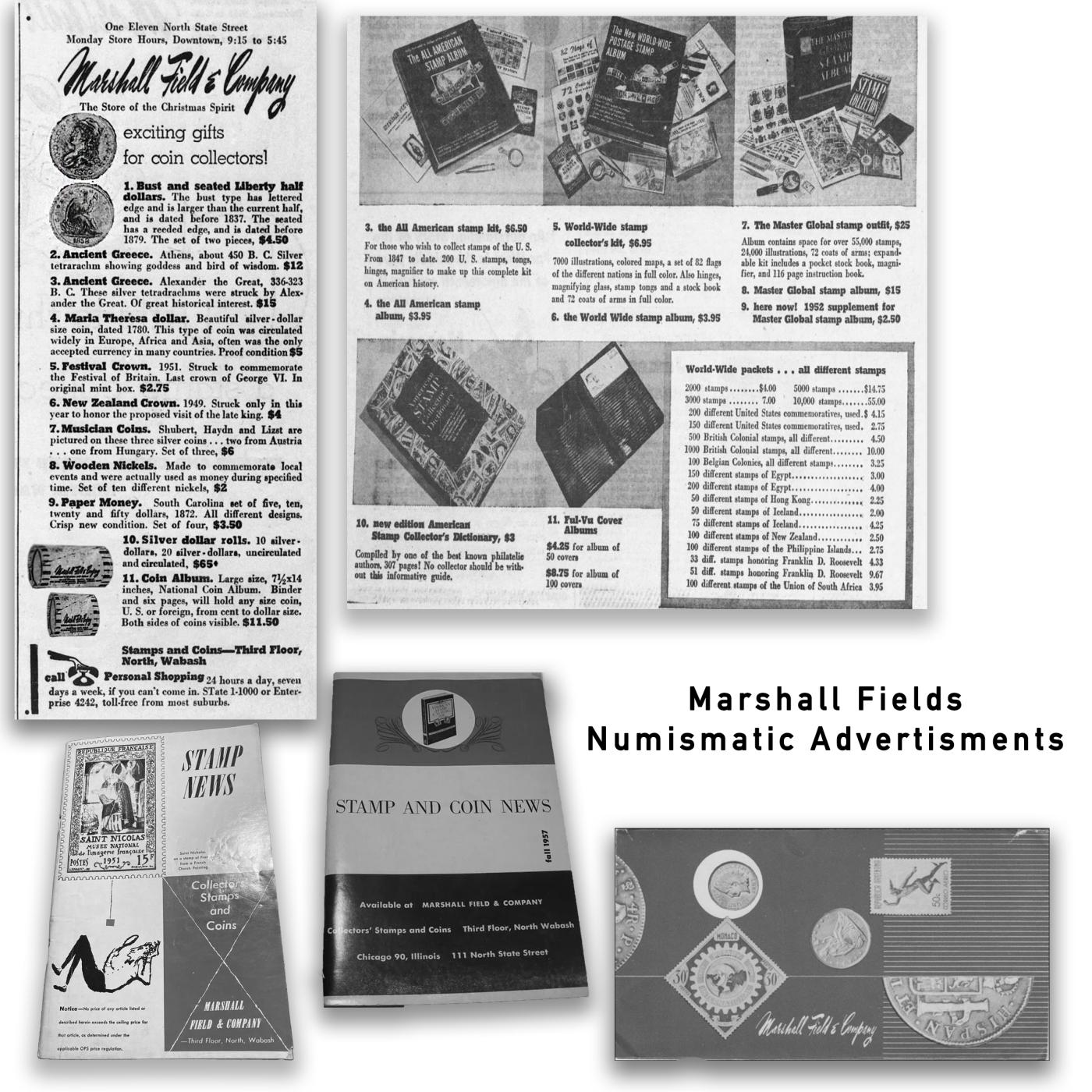COS- Rare RED Level MARSHALL FIELDS Circ Morgan $1 Roll 20