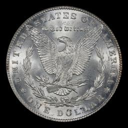 1885-p Morgan Dollar $1 Grades ms65