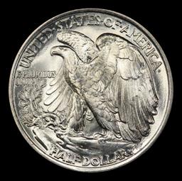 1936-p Walking Liberty Half Dollar Near Top Pop 50c ms67+ SEGS