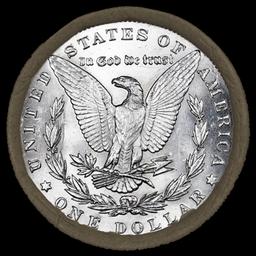 C- Morgan Dollar Roll From SEARS 10 Coin Rare UNC 1891/'P' Rev Ends