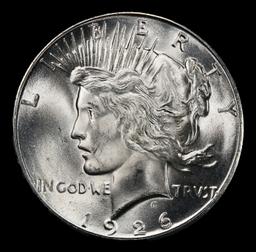 1926-d Peace Dollar $1 ms65 SEGS