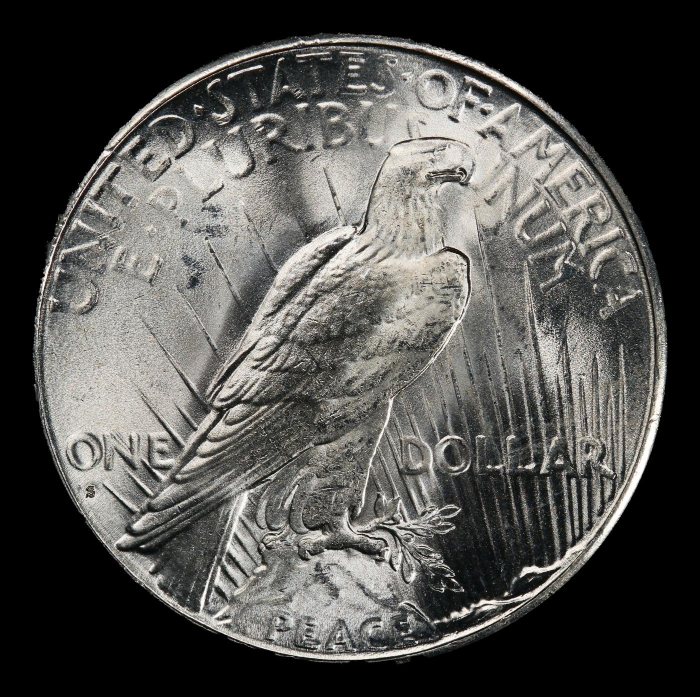 1926-d Peace Dollar $1 ms65 SEGS
