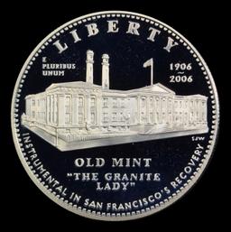 2006-S San Francisco Old Mint Proof Modern Commem Dollar $1 pr70 dcam SEGS