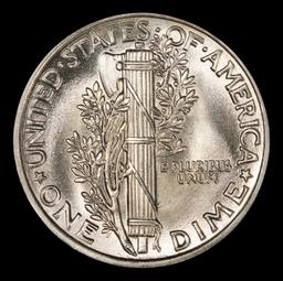 1942-p Mercury Dime TOP POP! 10c ms68+ FSB SEGS