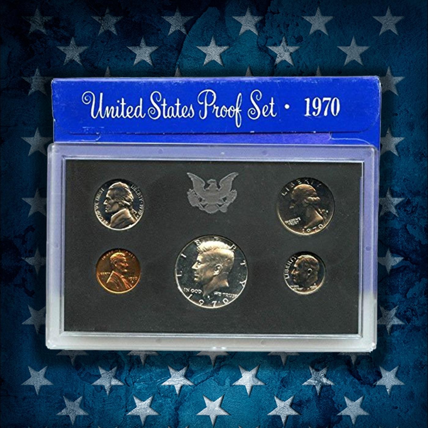 1970-1999 Proof Set Run 164 Coins 30 Complete Sets
