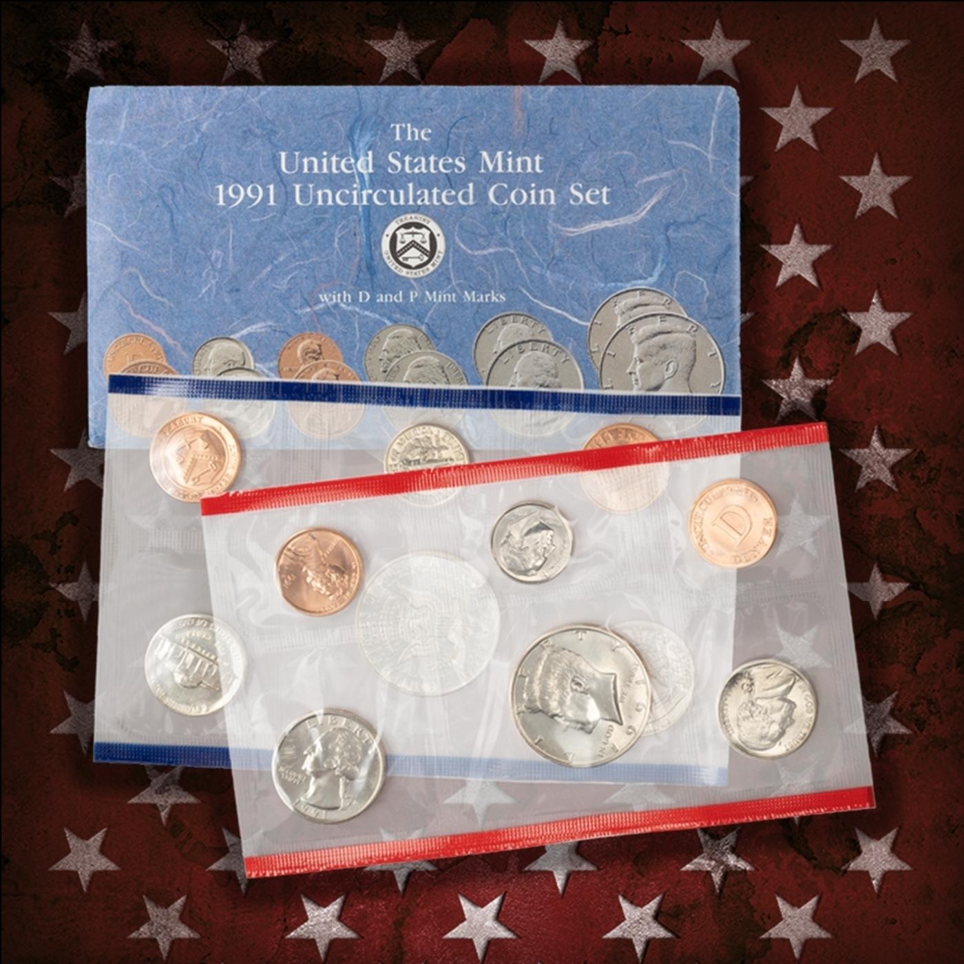 1980-1999 2 Decades Mint Set Run - 224 Coins, 18 Complete Sets