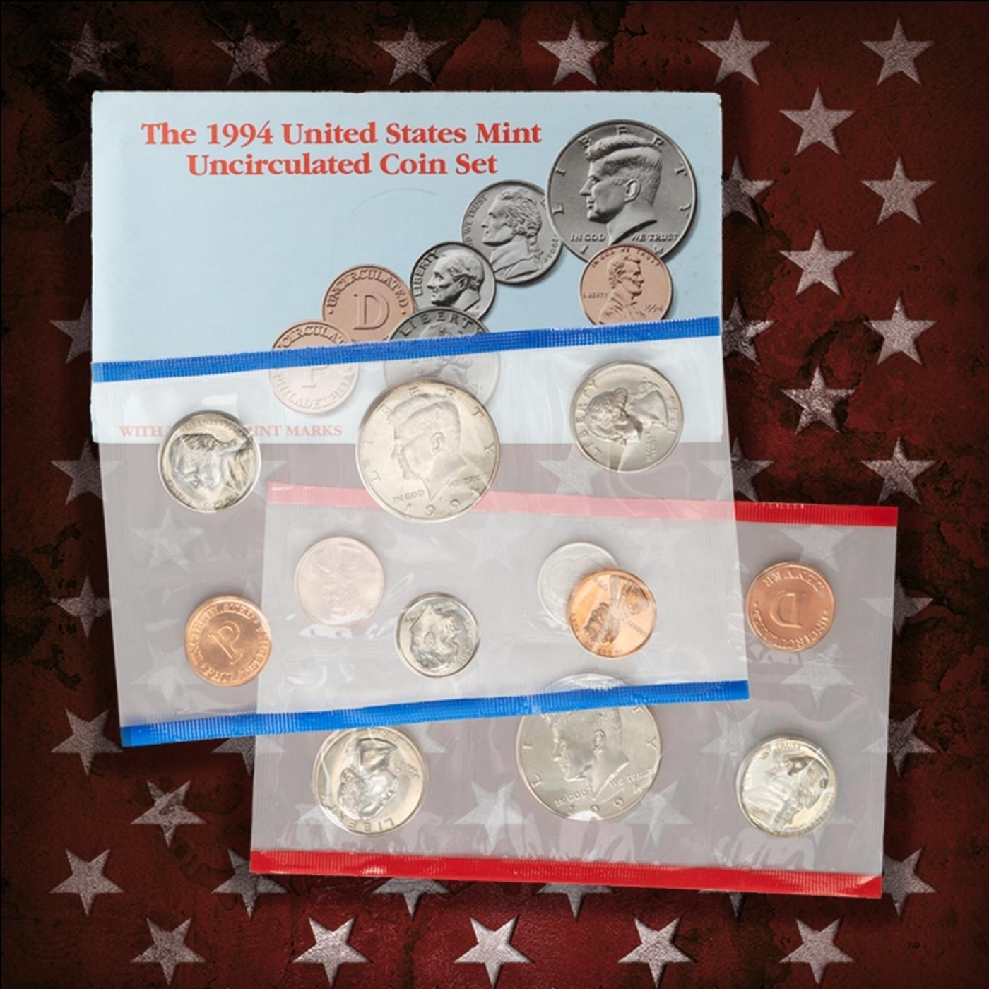 1980-1999 2 Decades Mint Set Run - 224 Coins, 18 Complete Sets