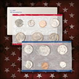 1980-1999 2 Decades Mint Set Run - 224 Coins, 18 Complete Sets