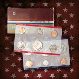 1980-1999 2 Decades Mint Set Run - 224 Coins, 18 Complete Sets