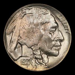 1927-d Buffalo Nickel 5c ms64 SEGS
