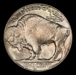 1927-d Buffalo Nickel 5c ms64 SEGS