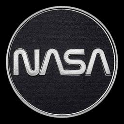 2022 NASA Mesa Grande  Worm Logo Proof - 1 oz Silver Round Round
