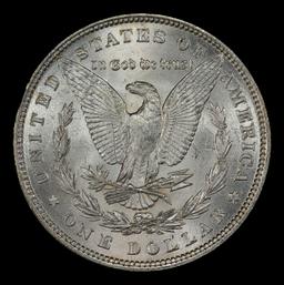 1880-p Morgan Dollar $1 Grades ms62+