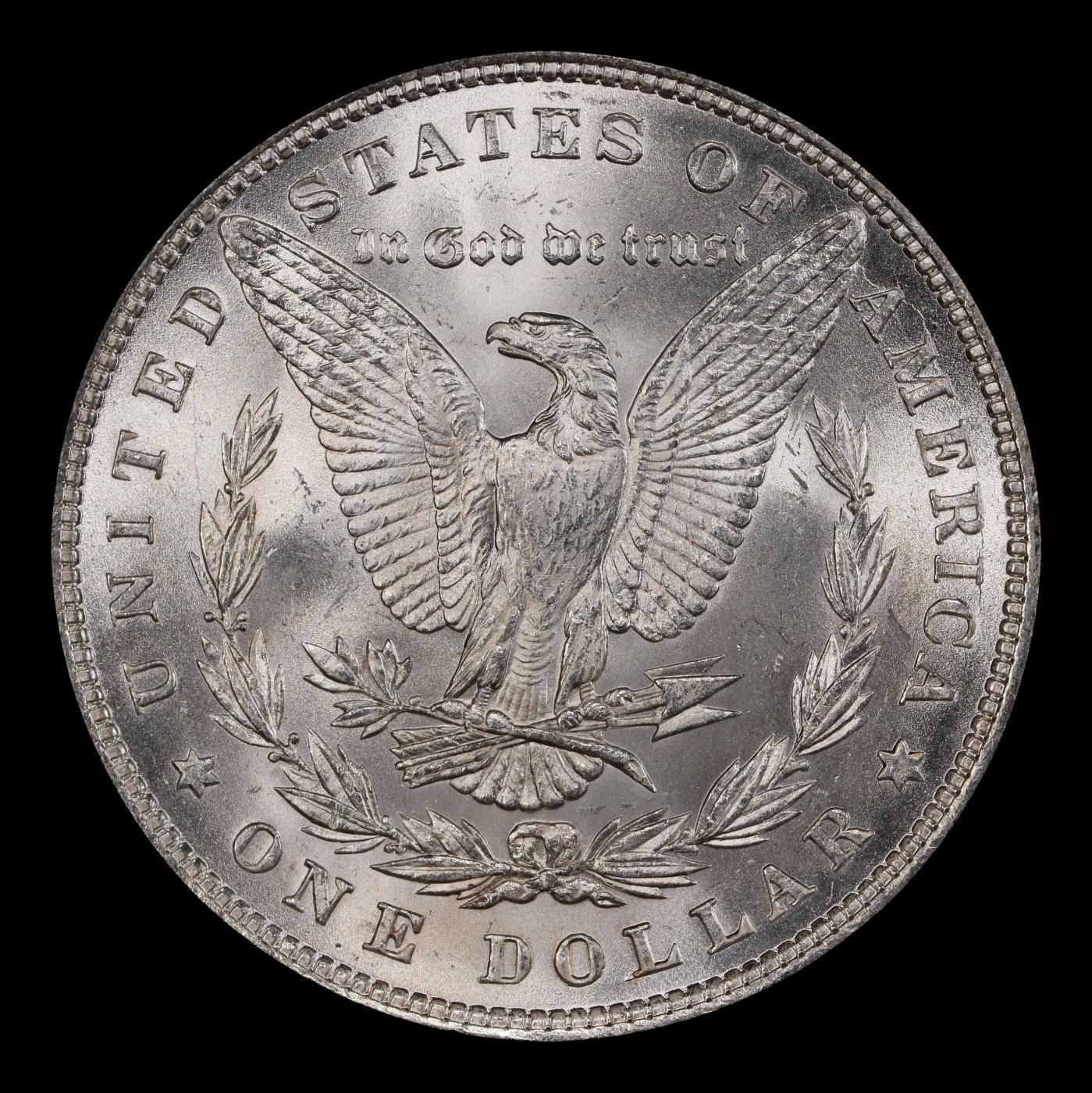 1881-p Morgan Dollar $1 Grades ms64+