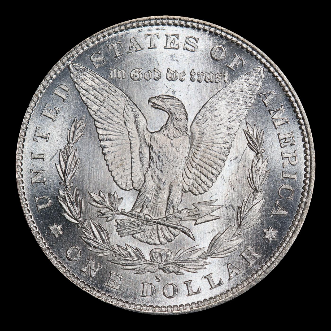 1879-s Morgan Dollar $1 Grades ms66