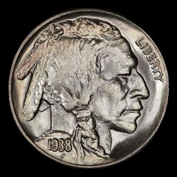 1938-d/d Buffalo Nickel TOP POP! 5c ms68 SEGS