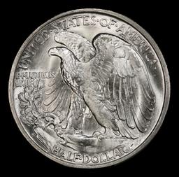 1943-s Walking Liberty Half Dollar 50c Grades ms66