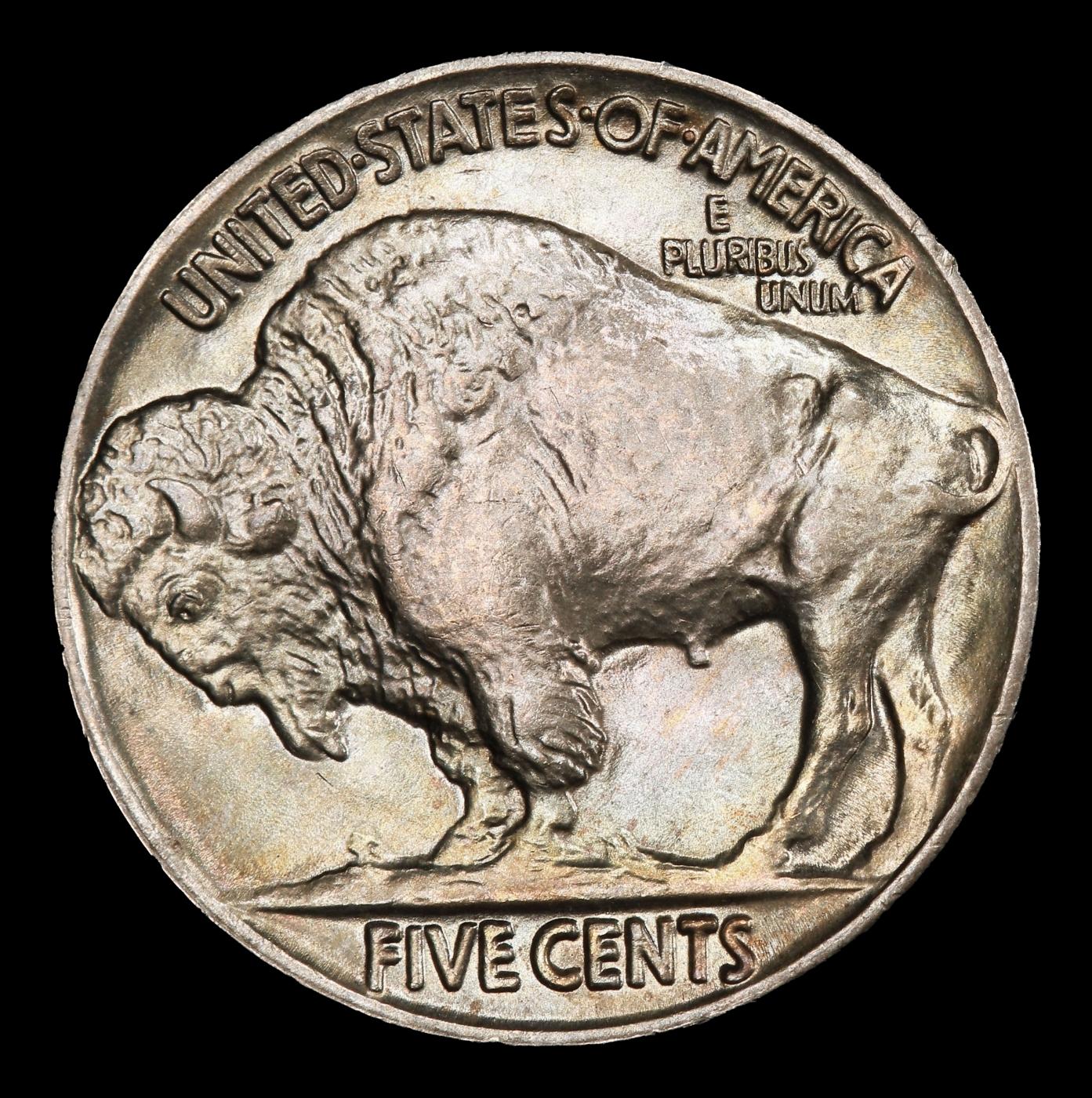 1925-p Buffalo Nickel Near Top Pop 5c ms67 SEGS