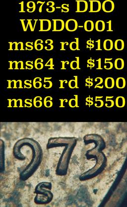BU Shotgun Lincoln 1c roll, 1973-s 50 pcs Bank Wrapper 50c