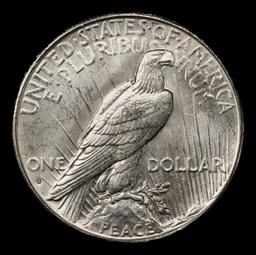 1935-s Peace Dollar $1 ms65 SEGS