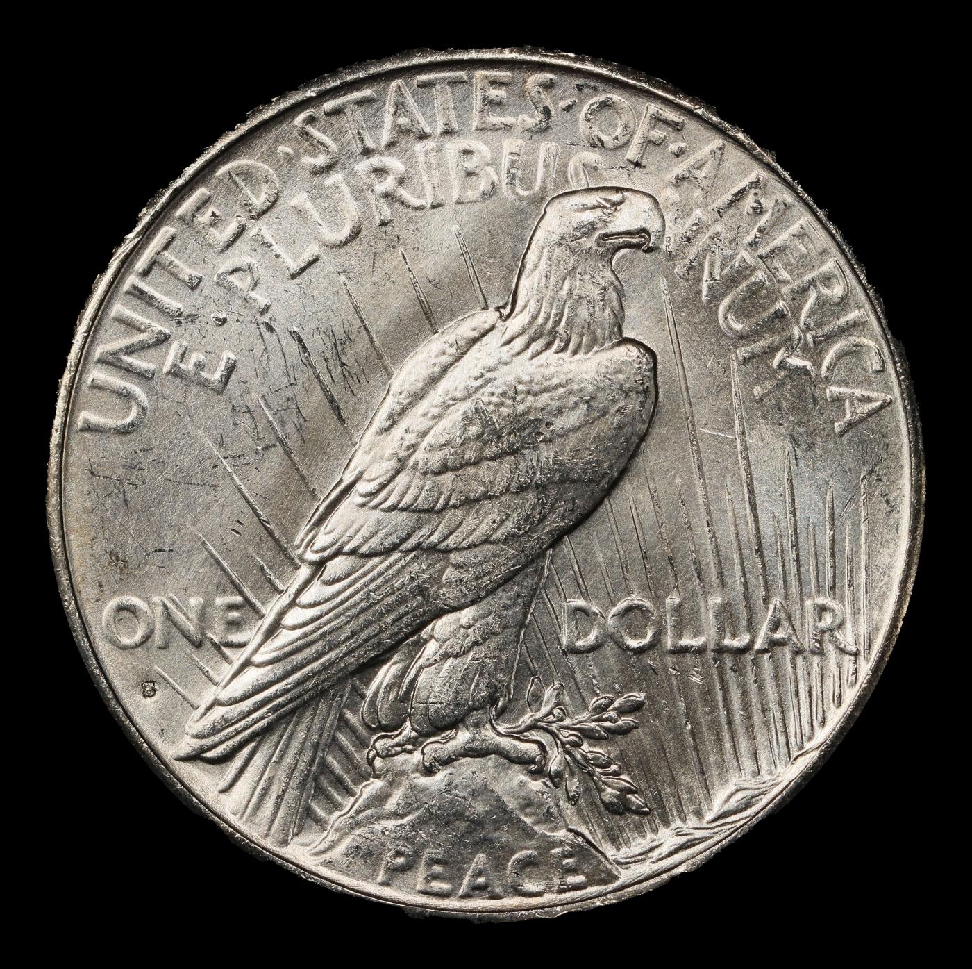 1935-s Peace Dollar $1 ms65 SEGS