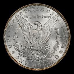 1887-p Morgan Dollar $1 Grades ms65+