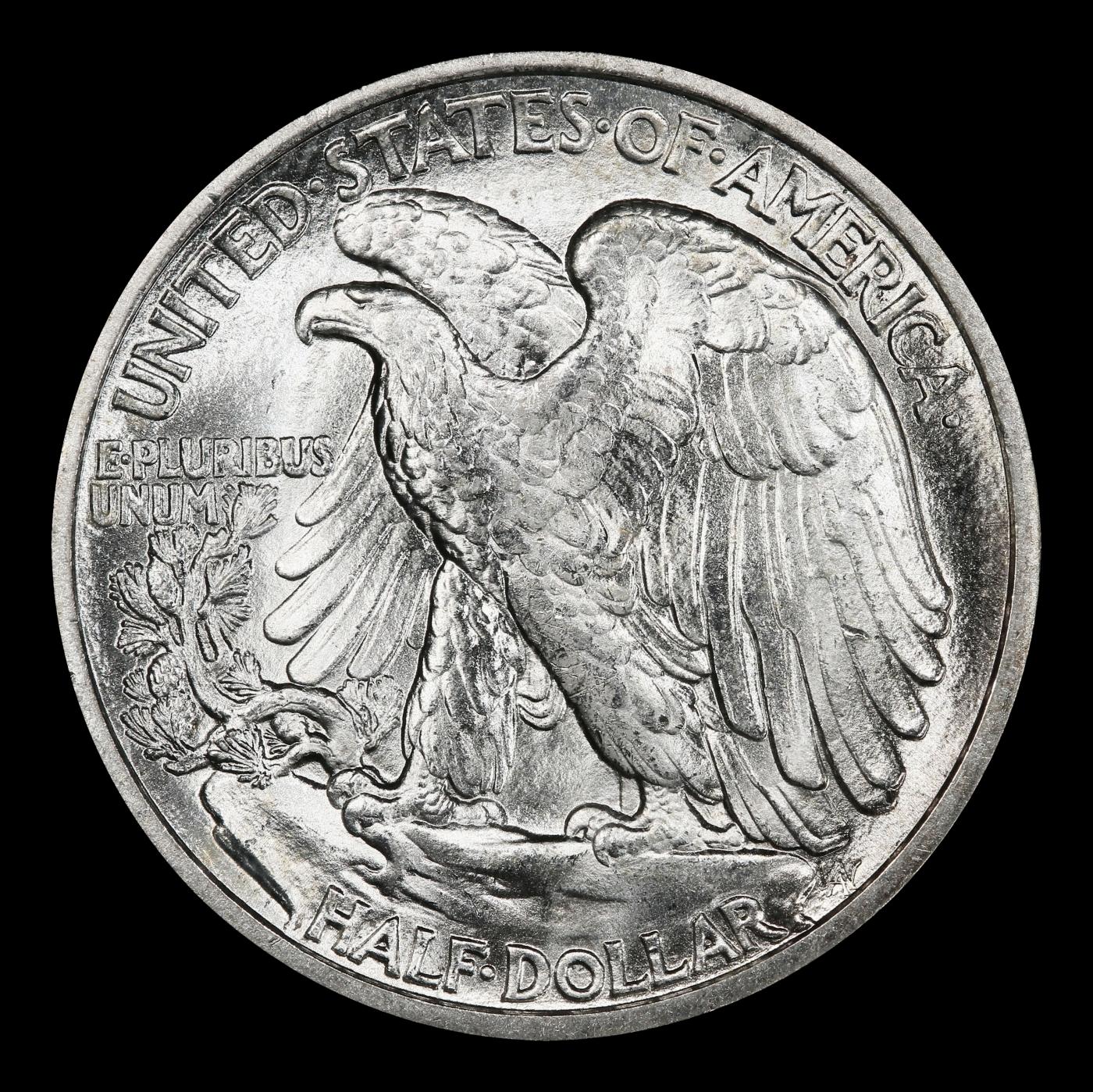 1916-d Walking Liberty Half Dollar 50c ms66 SEGS