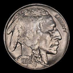 1926-p Buffalo Nickel 5c ms66+ SEGS