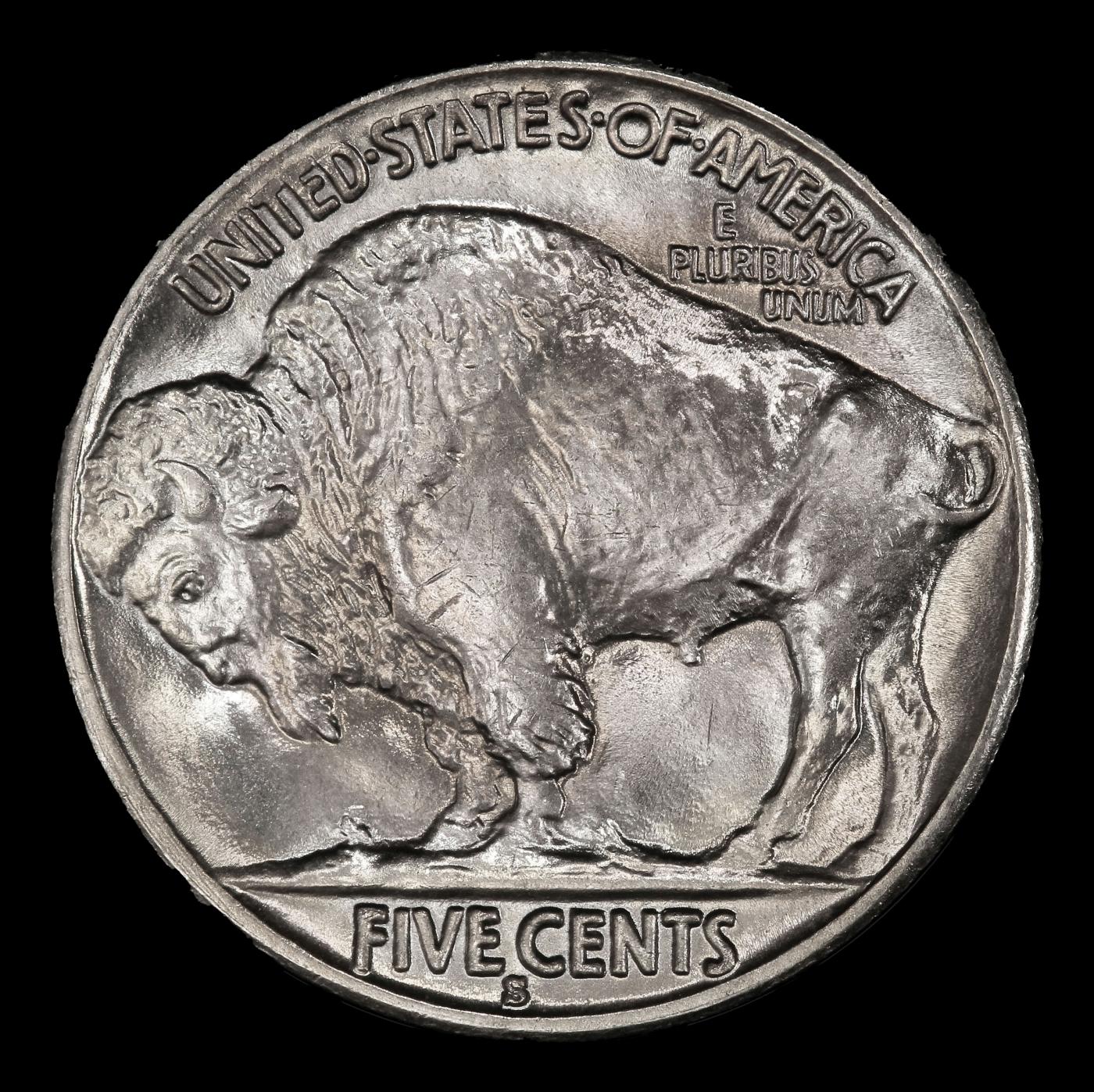 1936-s Buffalo Nickel TOP POP! 5c ms67+ SEGS