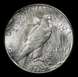 1928-s Peace Dollar $1 ms64+ SEGS