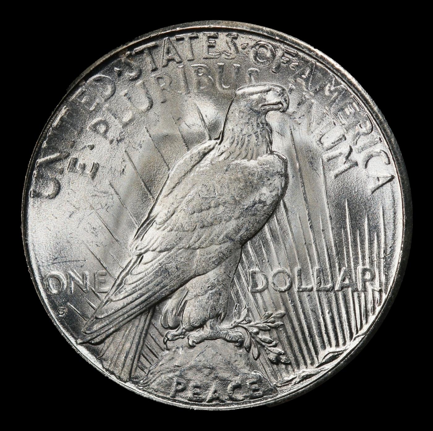 1928-s Peace Dollar $1 ms64+ SEGS