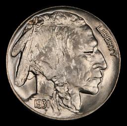 1931-s Buffalo Nickel Near Top Pop 5c ms66+ SEGS