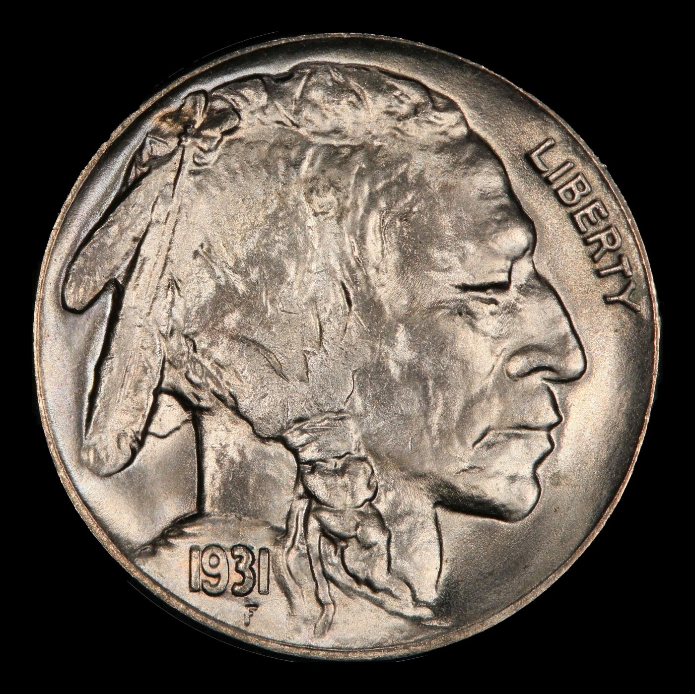 1931-s Buffalo Nickel Near Top Pop 5c ms66+ SEGS