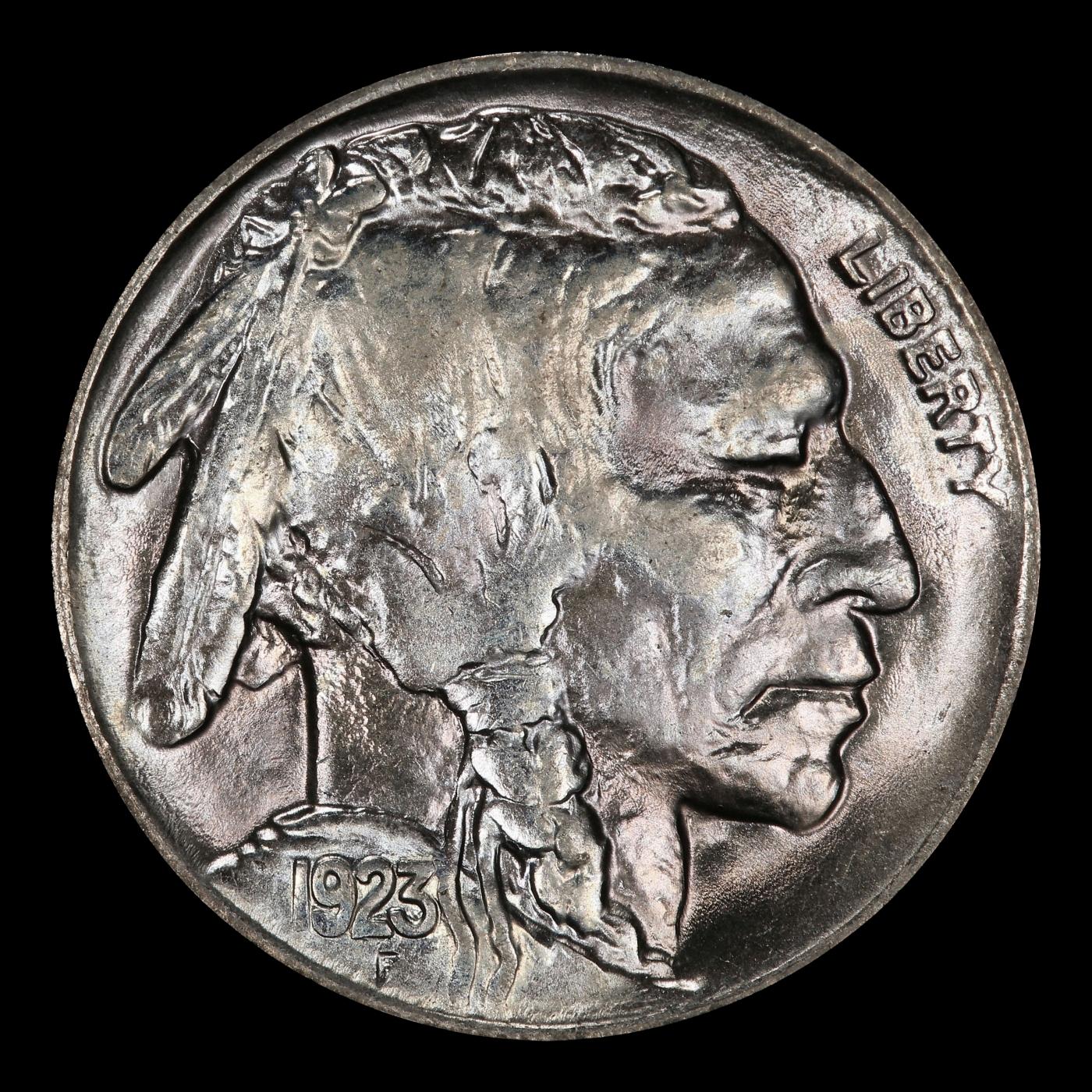 1923-p Buffalo Nickel 5c ms66 SEGS