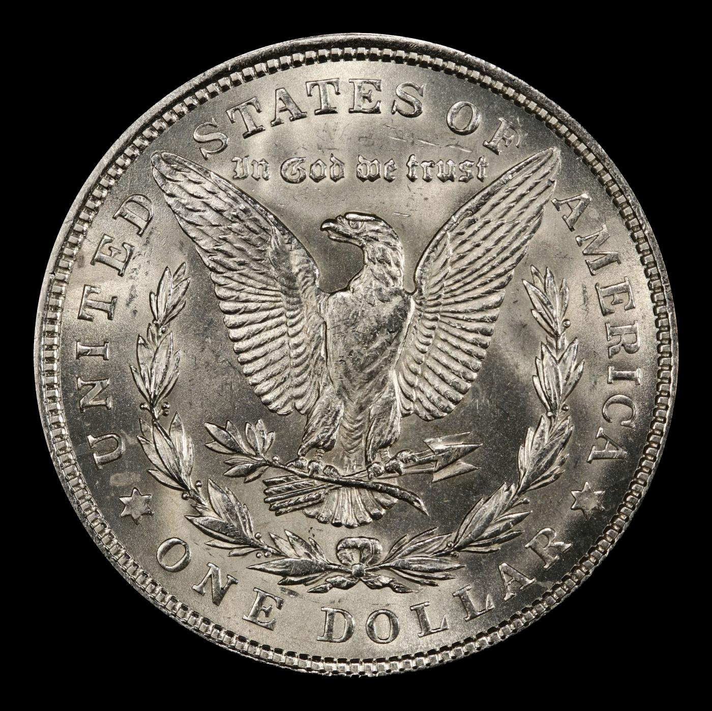 1921-p Morgan Dollar $1 Grades ms63