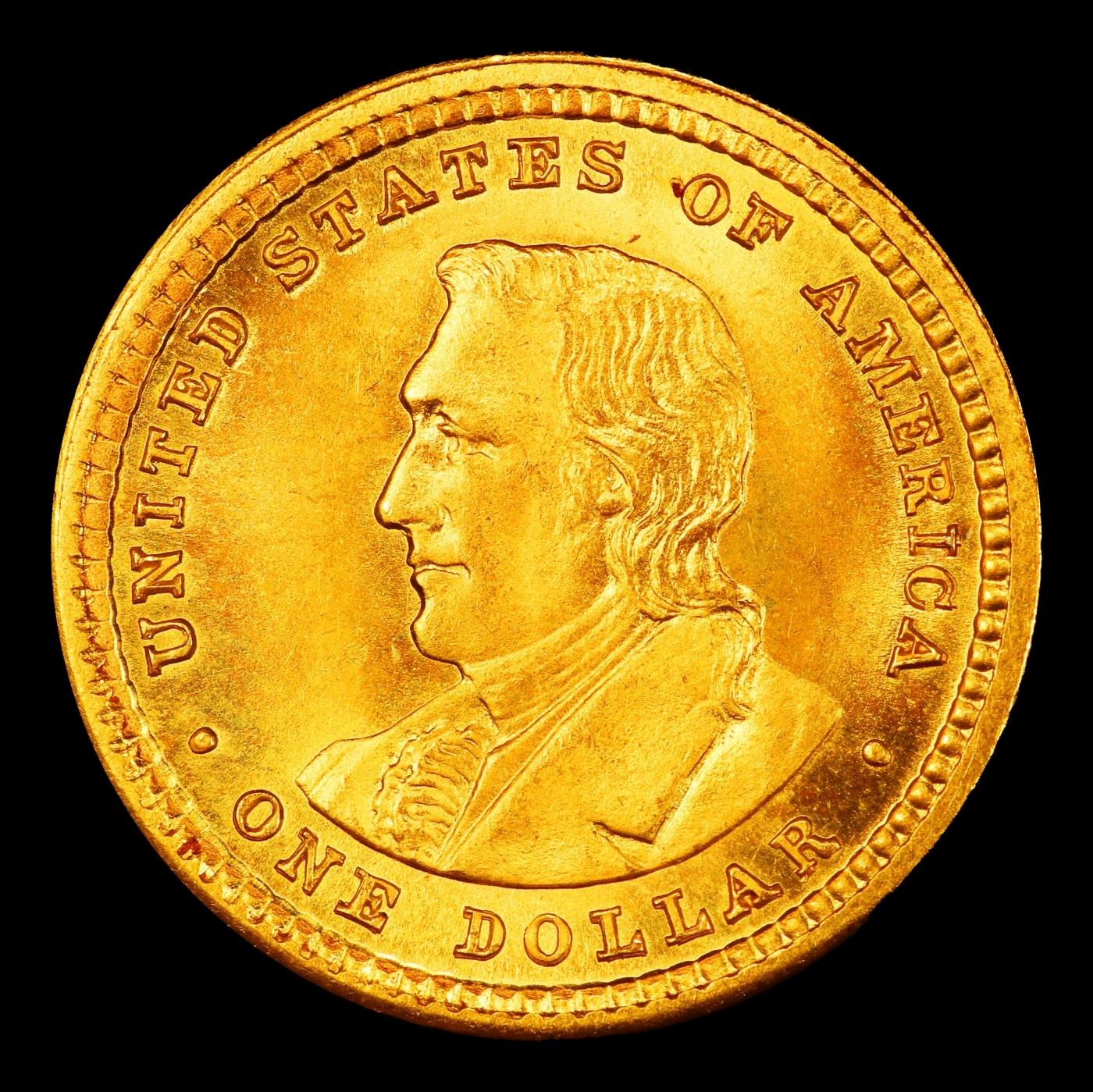 1904 Lewis & Clark Gold Commem Dollar Near Top Pop! 1 ms67+ SEGS