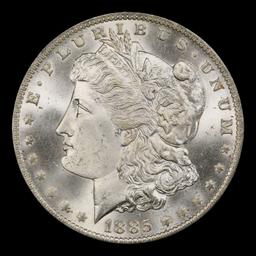 1885-o Morgan Dollar $1 Grades ms66