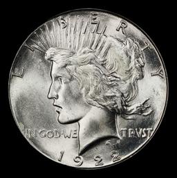 1922-s Peace Dollar Near Top Pop $1 ms66 SEGS