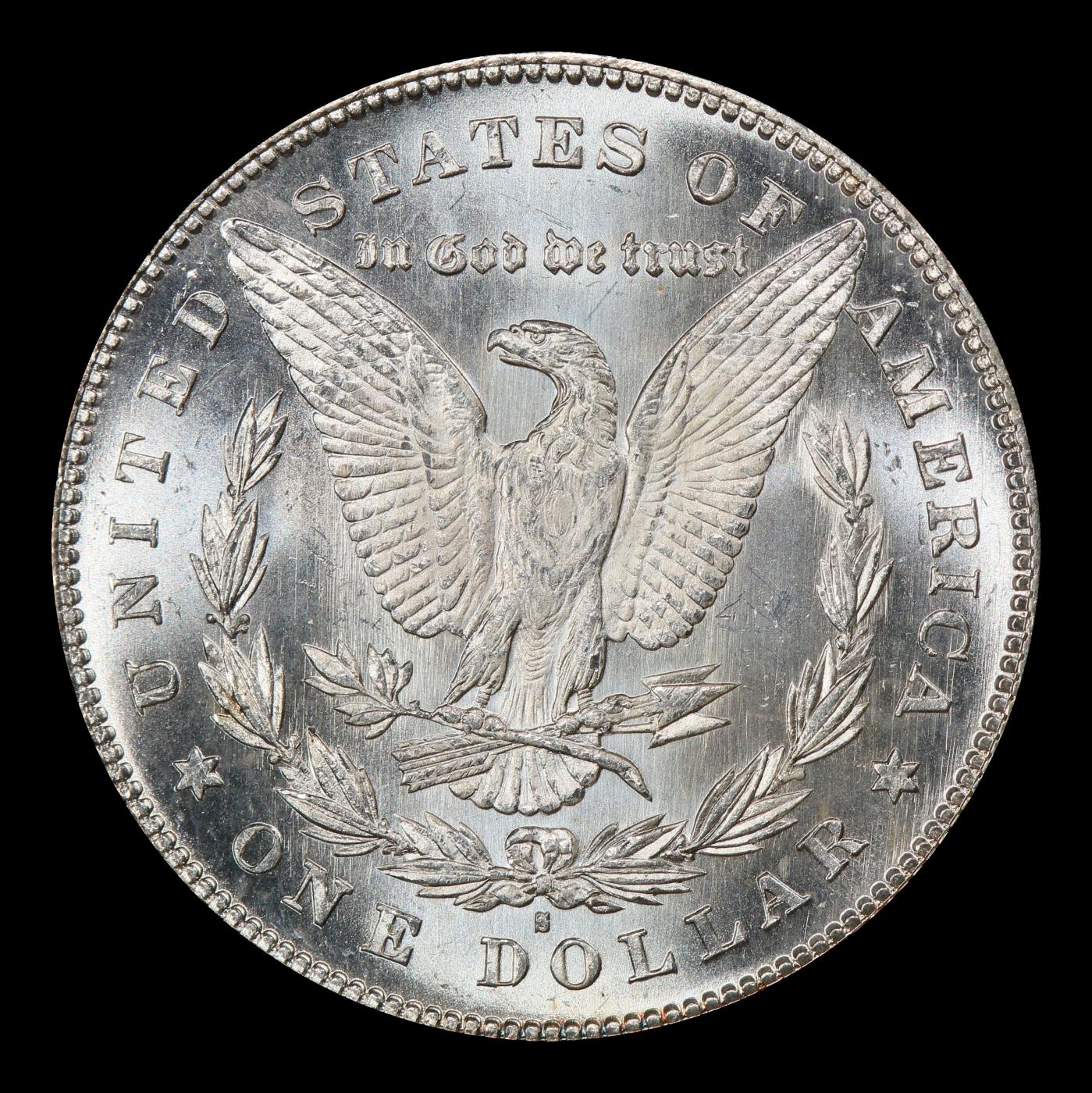 1878-s Morgan Dollar $1 Grades ms65