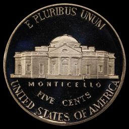 1992-s Proof Jefferson Nickel 5c pr70 dcam SEGS