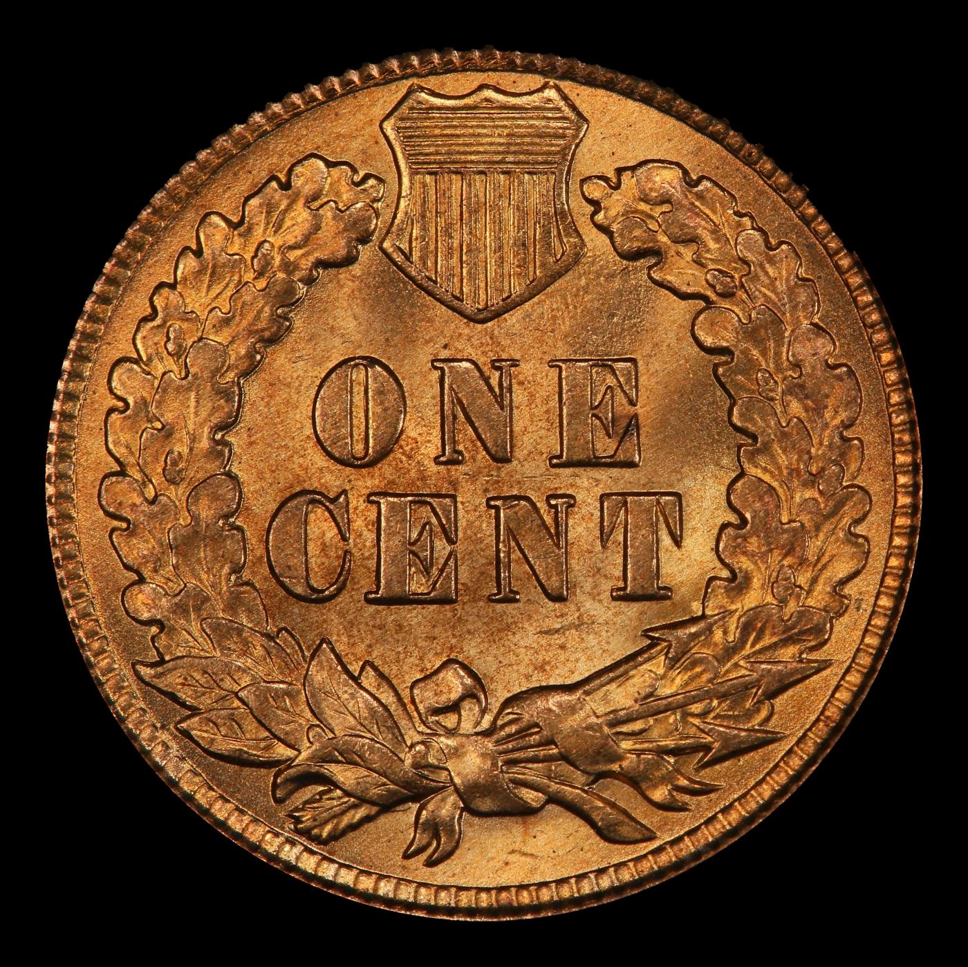 1909 Indian Cent Near Top Pop! 1c ms66+ rd SEGS