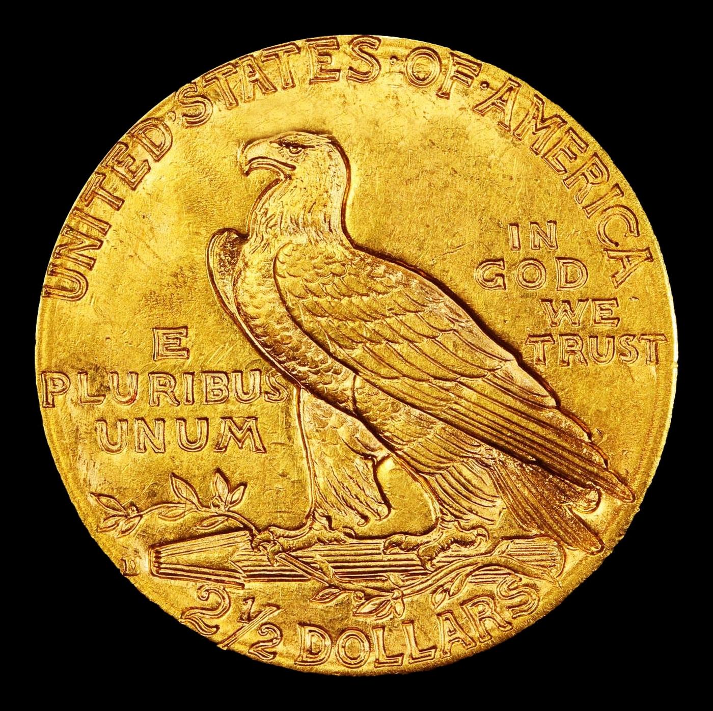 1914-d Gold Indian Quarter Eagle $2 1/2 ms64+ SEGS